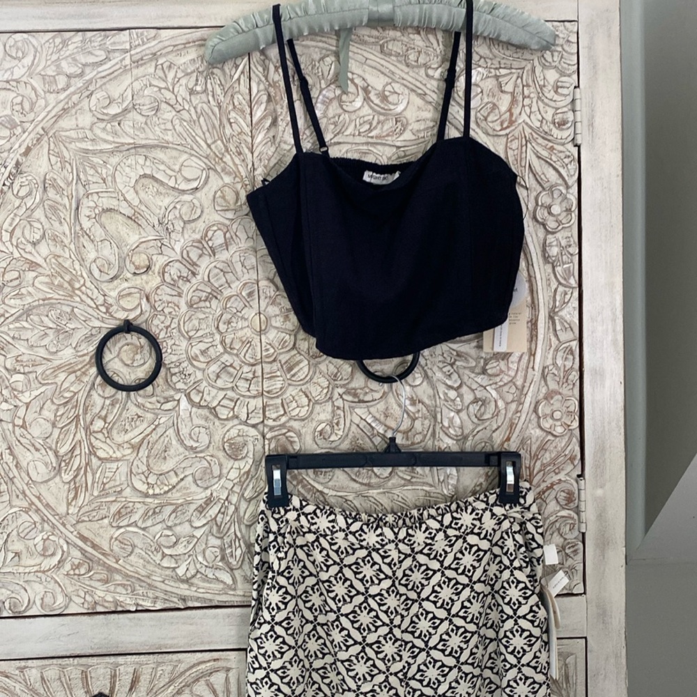 Midnight sky. 2 piece set. Top and pants. New.